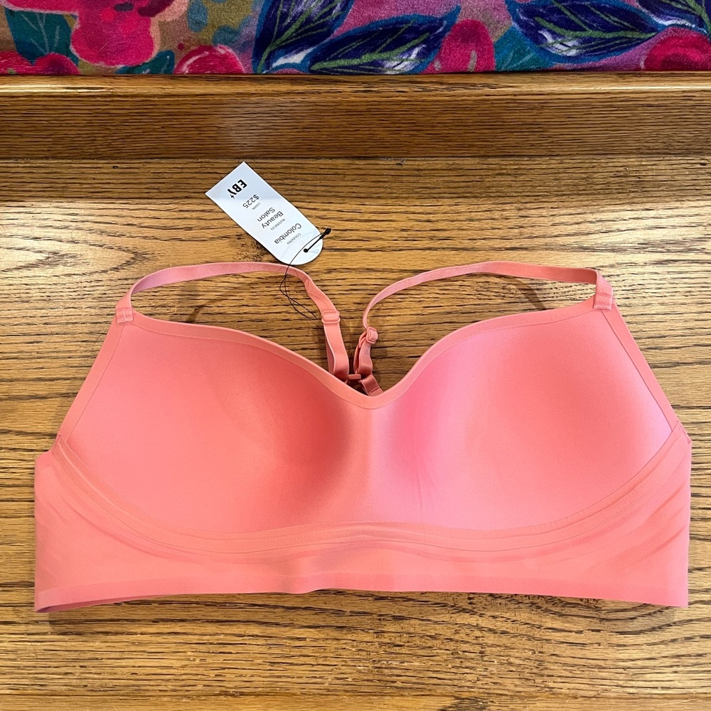 Vibrant Coral Women's Bra - Picture 5 of 5